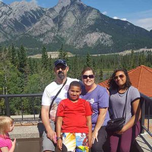 family on vacation
